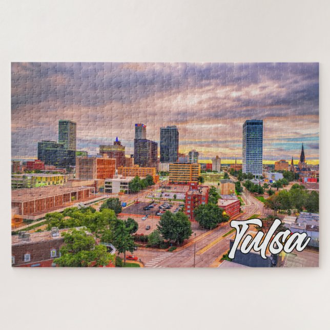 Puzzle Tulsa, Oklahoma, Estados Unidos (Horizontal)