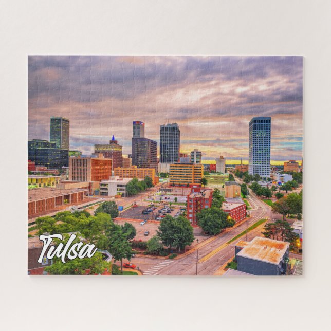 Puzzle Tulsa, Oklahoma, Estados Unidos (Horizontal)