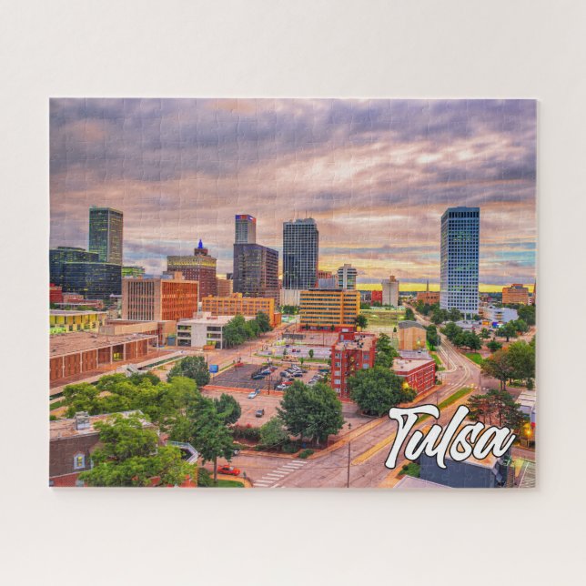 Puzzle Tulsa, Oklahoma, Estados Unidos (Horizontal)