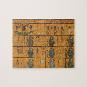 Puzzle Tumba Tutankhamun, muralla occidental de la histor