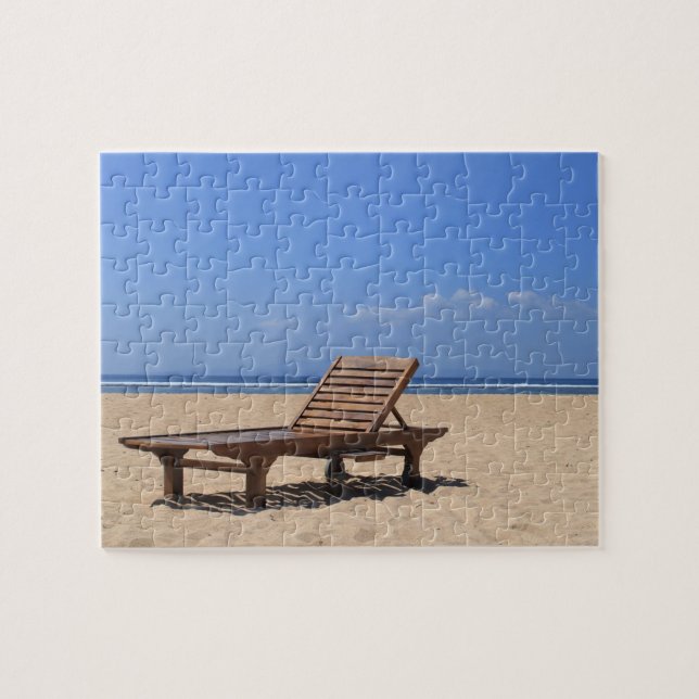 Puzzle Tumbona de madera (Horizontal)