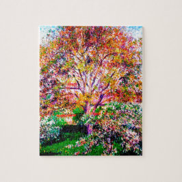 Puzzle Tumbonas Y Árboles De Manzana En Bloom Camille Pis