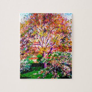 Puzzle Tumbonas Y Árboles De Manzana En Bloom Camille Pis