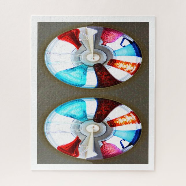 Puzzle Túneles de vidrio (Vertical)