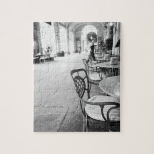 Puzzle Turín Italia, Café y Arcada