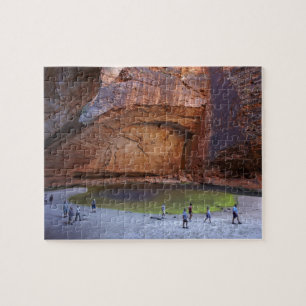 Puzzle Turistas en Cathedral Gorge, Bungle Bungles