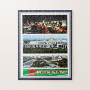 Puzzle Turkmenistán - Mosaico -