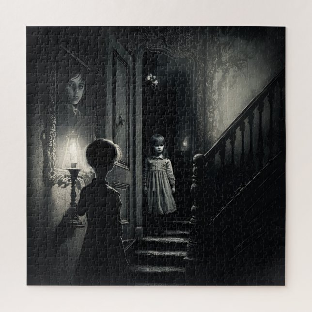 Puzzle Turn of the Screw, Gothic Ghost Story Victorian (Vertical)