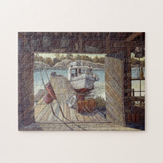 Puzzle "Turne Shed at Dawn" por Charlie Rapsky