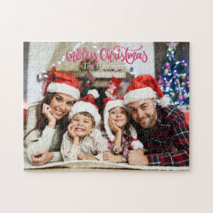 Puzzle TUS Navidades de foto y nombre