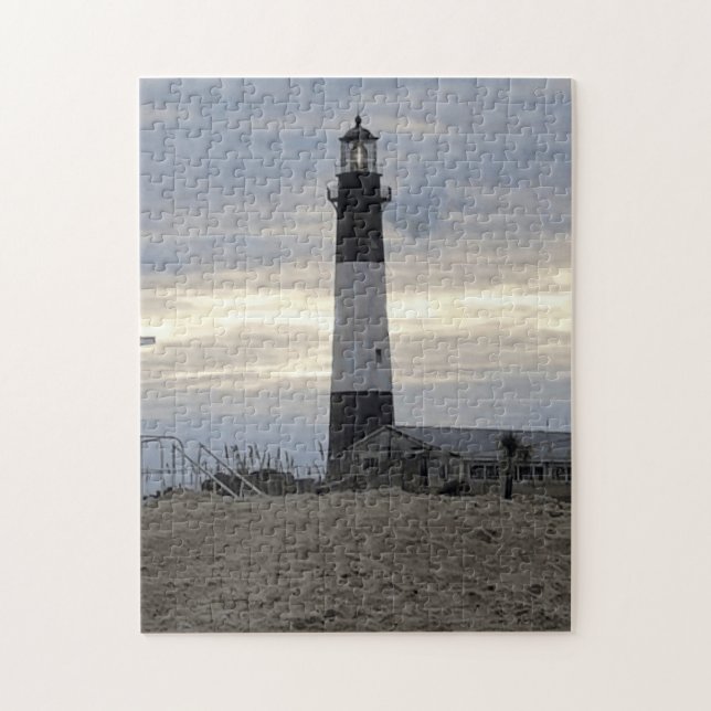 Puzzle Tybee Island North Beach Sunset en una (Vertical)