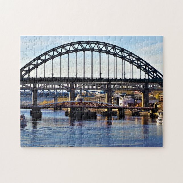 Puzzle Tyne Bridge Newcastle UK Photo (Horizontal)