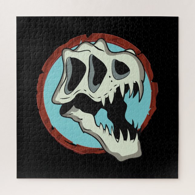 Puzzle Tyrannosaurus Skull (Vertical)