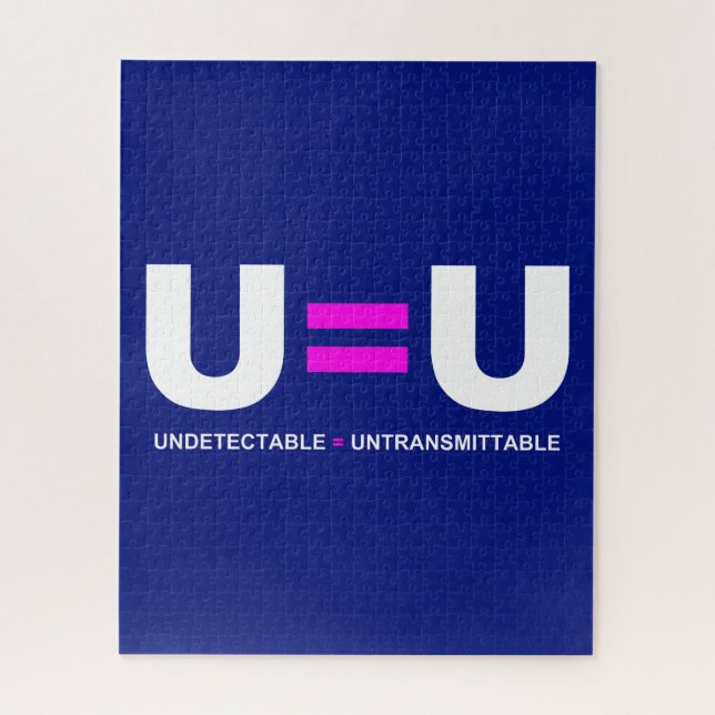 Puzzle U=U VIH Indetectable es igual a intransmisible (Vertical)