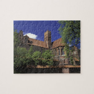 Puzzle UE, Polonia, Pomerania, Malbork. El más grande de