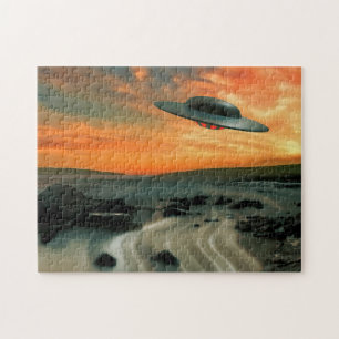 Puzzle UFO sobre costa