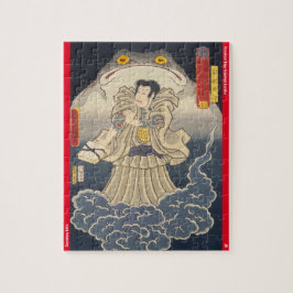 Puzzle ukiyoe - Gantetsu hōin - Mago japonés -