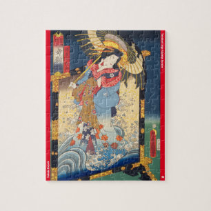 Puzzle ukiyoe - Hakata Kojorō - Mago japonés -
