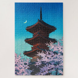 Puzzle ukiyoe - hasui - m08 - Noche de primavera -