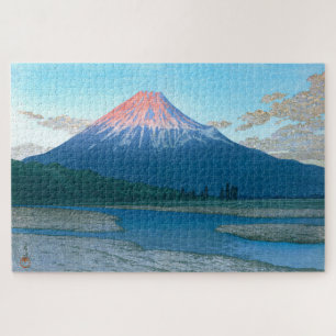 Puzzle ukiyoe - hasui - No.30 El río Fuji -