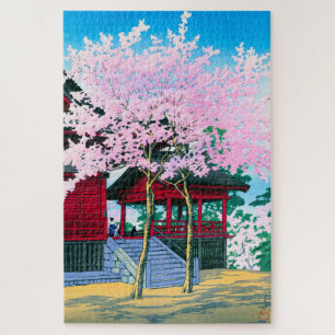 Puzzle ukiyoe - hasui - No.44 Kiyomizu Hall, Ueno -