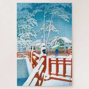 Puzzle ukiyoe - hasui - Puente Yakumo Nº 24 de Nagata ...