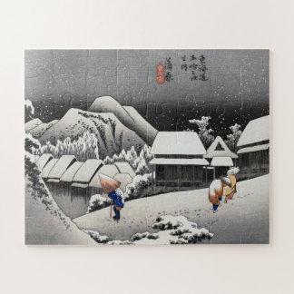 Puzzle ukiyoe Hiroshige N.º 15-2 Kambara