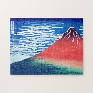 Puzzle ukiyoe - Hokusai : No.33 Fuji Rojo -