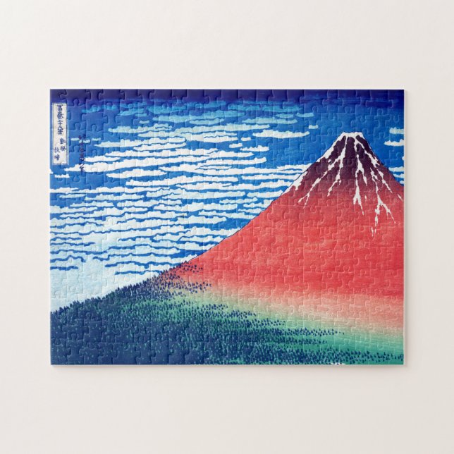 Puzzle ukiyoe - Hokusai : No.33 Fuji Rojo - (Horizontal)