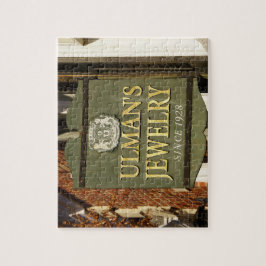 Puzzle Ulman's Jewelry Store Sign, Fredericksburg Virgina