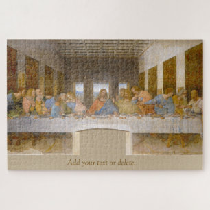 Puzzle "Última Cena" de Jesús y discípulos, de Da Vinc