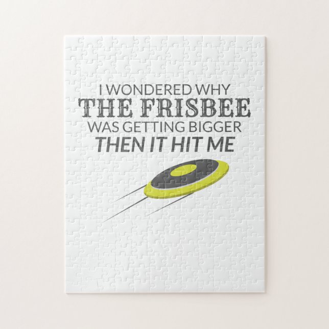 Puzzle Última Frisbee Por Qué El Frisbee Se Está Haciendo (Vertical)
