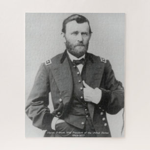 Puzzle Ulysses S. Grant 18º Presidente de América.