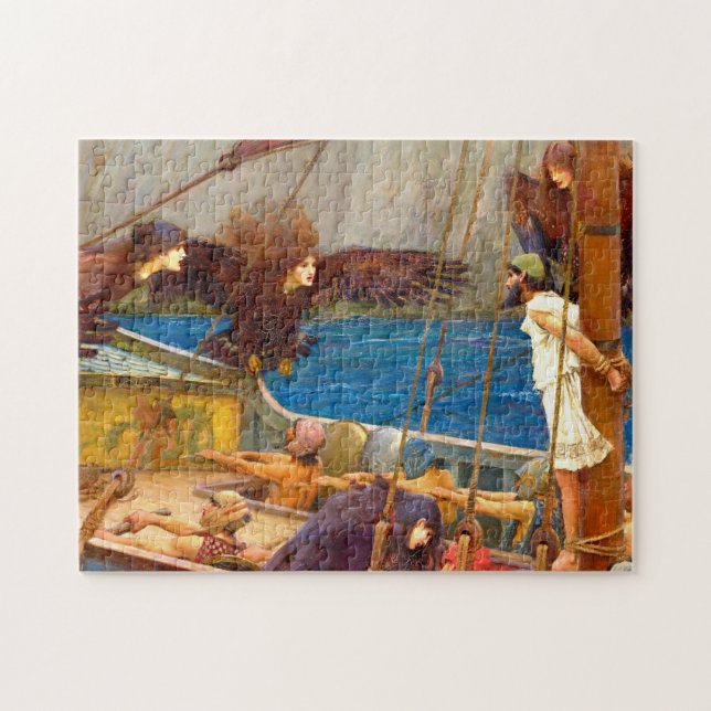 Puzzle Ulysses y las sirenas de J. W. Waterhouse (Horizontal)