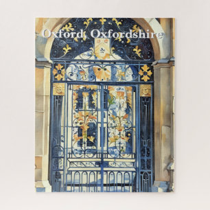Puzzle Umbral dorado - Puerta de la Ornate en Oxford