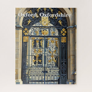 Puzzle Umbral dorado - Puerta de la Ornate en Oxford