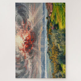 Puzzle Umbrian Light: Montefalco Sky Gallery Edition