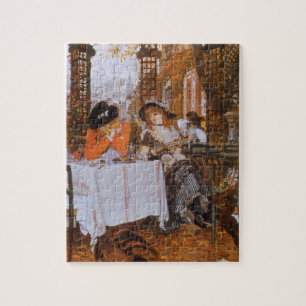 Puzzle Un almuerzo (Le Dejeuner) por James Tissot