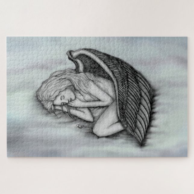 Puzzle Un ángel dormido (Horizontal)