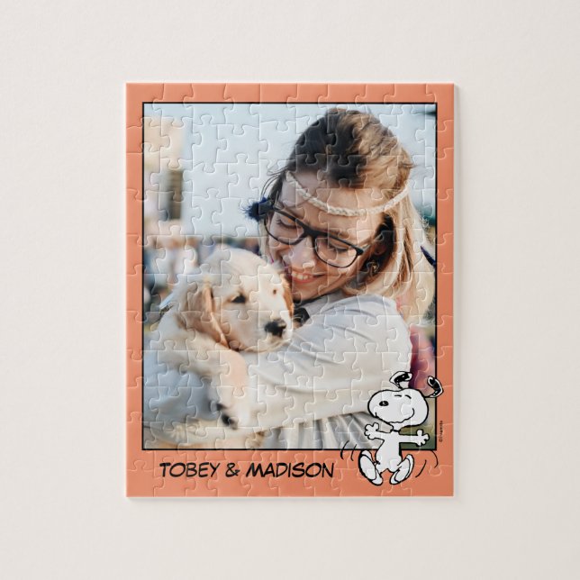 Puzzle Un baile feliz Snoopy | Añadir la foto (Vertical)