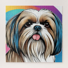 Puzzle Un beau et marrant shih tzu