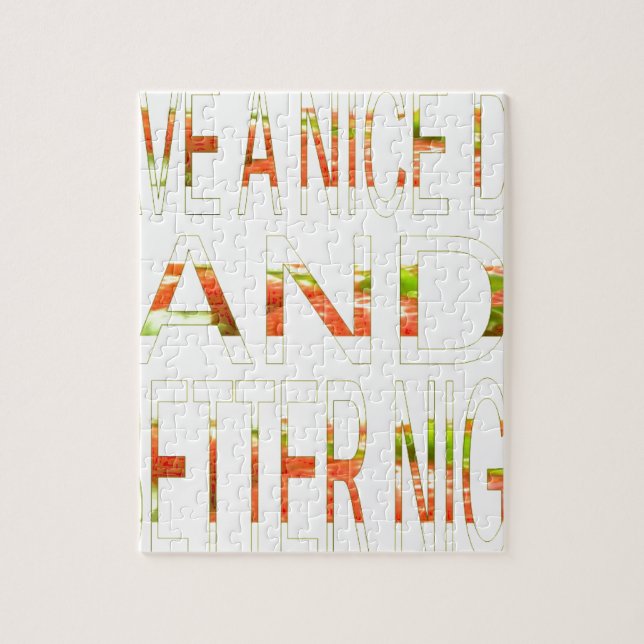 Puzzle Un buen día y un mejor arte nocturno (Vertical)