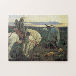 Puzzle Un caballero en la encrucijada