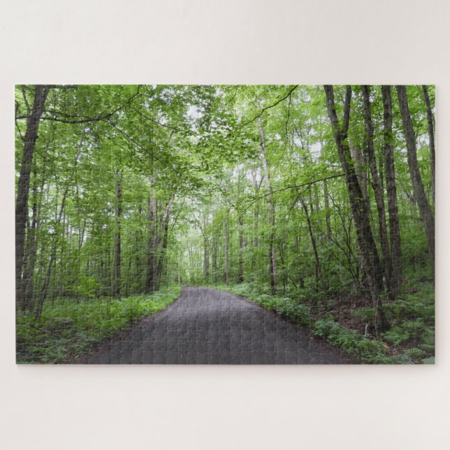Puzzle Un Camino A Través Del Bosque (Horizontal)