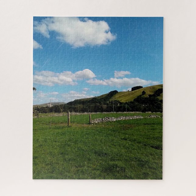 Puzzle Un campo, en verano (Vertical)