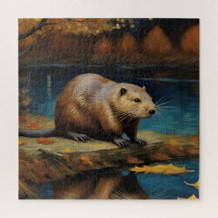 Puzzle Un castor de Van Gogh