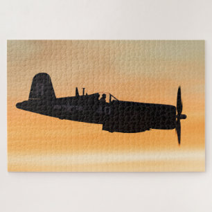 Puzzle Un caza Vought F4U Corsair