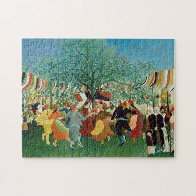 Puzzle Un centenario de la independencia | Henri Rousseau (Horizontal)