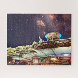 Puzzle Un cielo lleno de estrellas rompe