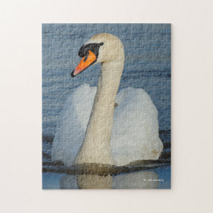 Puzzle Un cisne silencioso se acerca